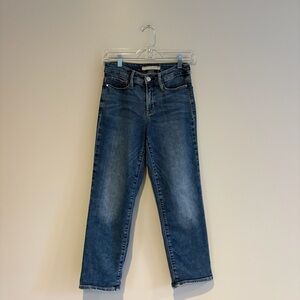 Athleta High Waist Skultptek Cropped Jeans